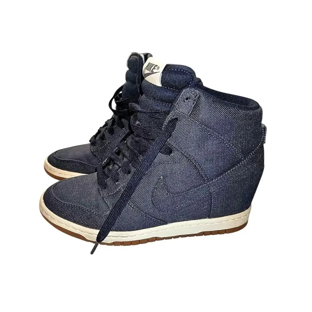 Nike dunk sky hi denim